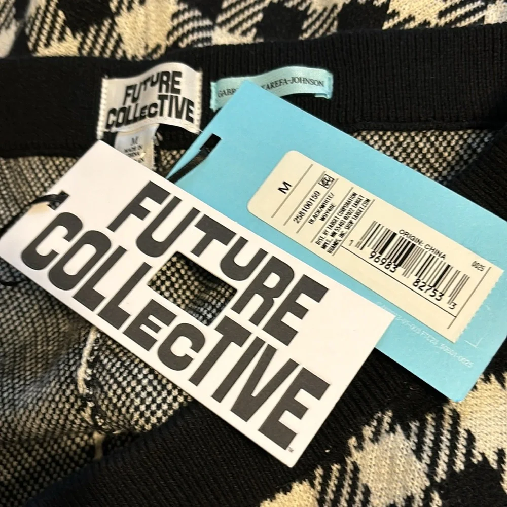 Future Collective LIMITED EDITION Gingham Check Biker Style Shorts